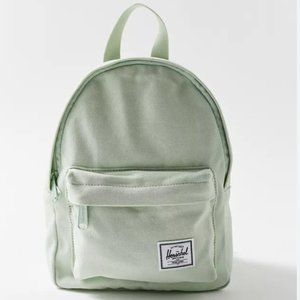 Urban Outfitters Herschel Supply Co. Mini Canvas Backpack Light Green